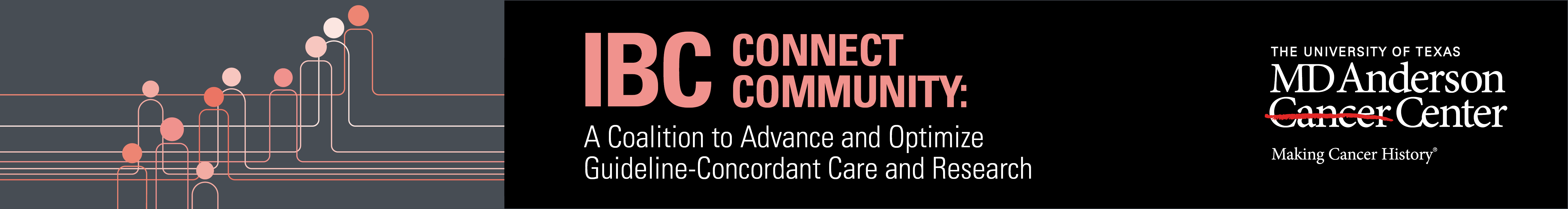 IBC Connect Community: A Coalition to Advance and Optimize Guideline-Concordant Care and Research Banner
